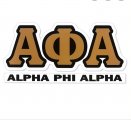 Alpha Phi Alpha logo Iron On Transfer