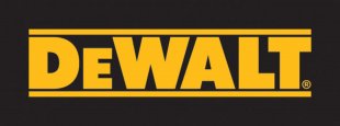 Dewalt logo yellow color 3 inches glossy finish sticker