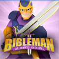 Bibleman 01 logo Iron On Transfer  Bibleman 01 logo Iron On Transfer