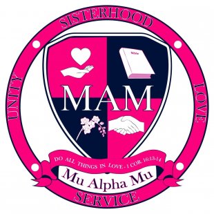 Mu alpha mu logo Print Decal