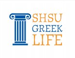 Shsu Greek Life logo 3 inches Iron On Transfer